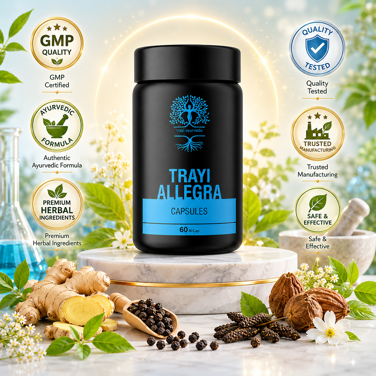 Trayi Allegra Capsules — Dosage